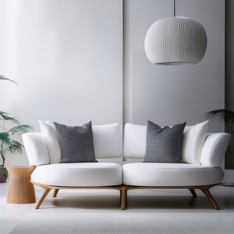 YML herbekleden bankje wit